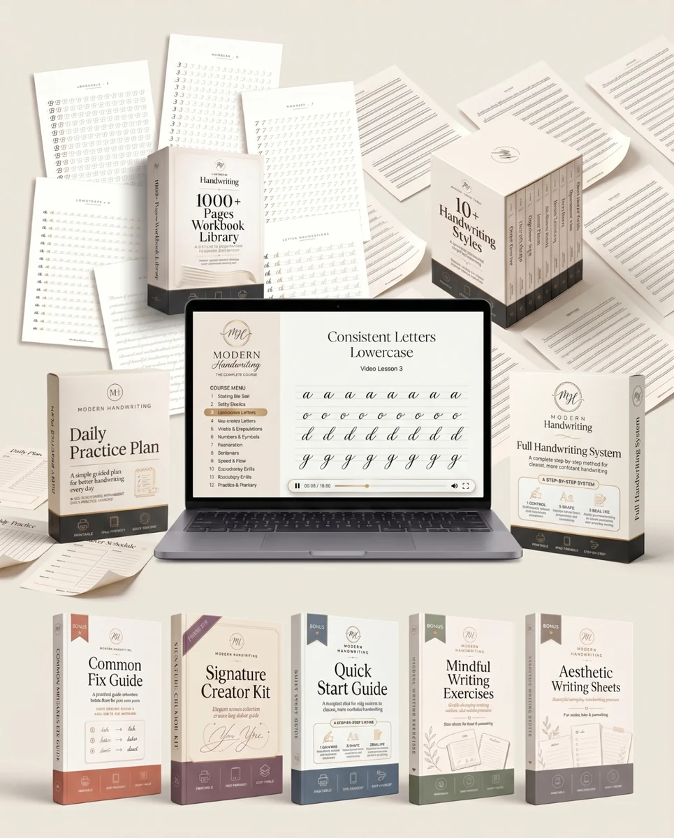 Modern Handwriting bundle